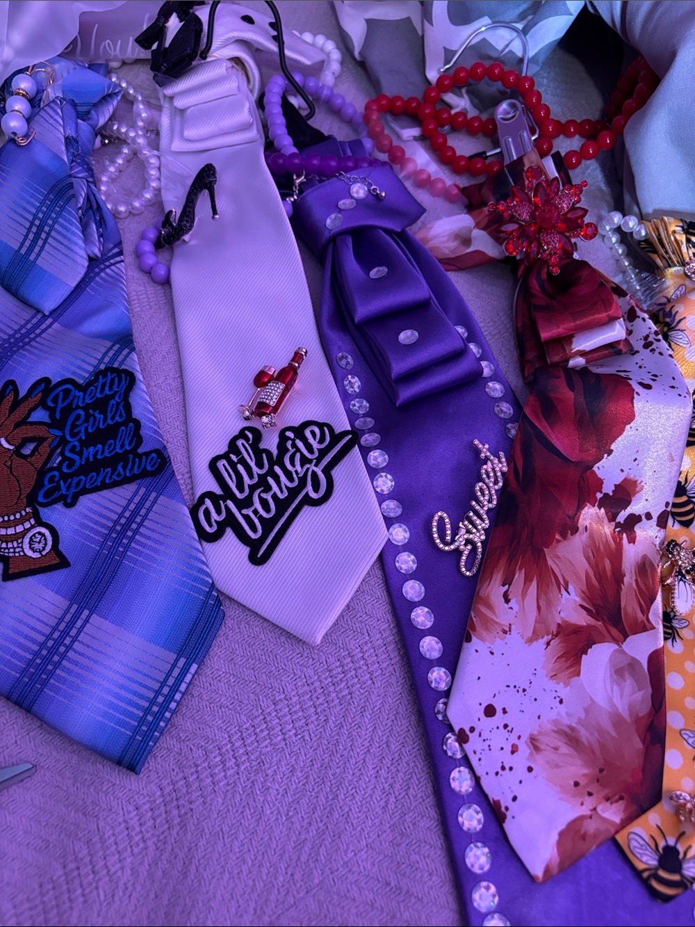 Hand Crafted Tie Bundles/ Qty 3